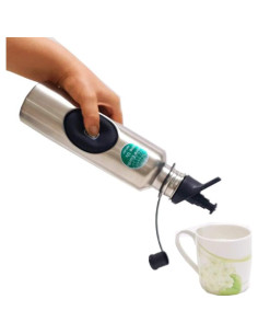 Botella de Agua con Filtro RIPURI POMP 0.8L Acero Inoxidable 2