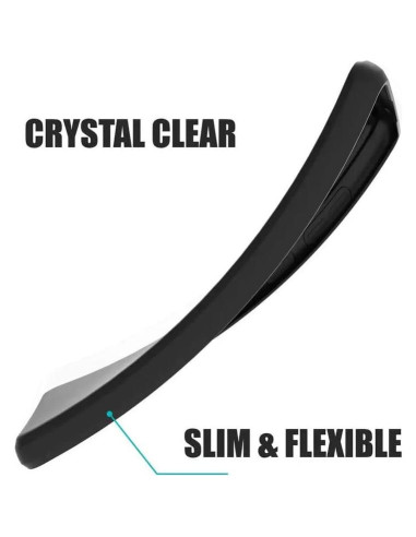 Kit de Fundas y Protectores ZTE Blade A72 4G - Transparente y Negra