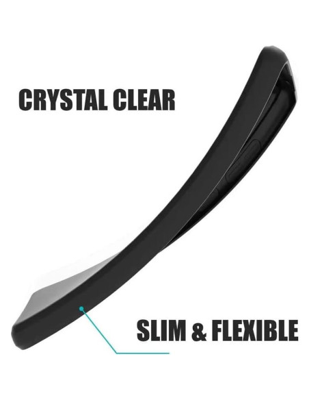 Kit de Fundas y Protectores ZTE Blade A72 4G - Transparente y Negra Kit de Fundas y Protectores ZTE Blade A72 4G - Transparente y Negra