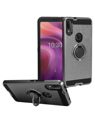 Funda Híbrida con Soporte de Anillo CELZEN para Alcatel 3V 2019
