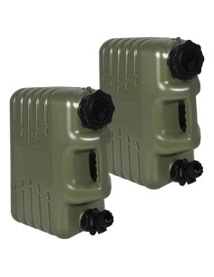 Contenedor de Agua Portátil REDCAMP 15L con Grifo - 2 Pack