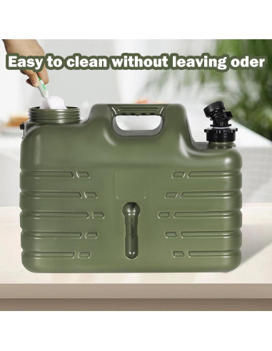 Contenedor de Agua Portátil REDCAMP 15L con Grifo - 2 Pack