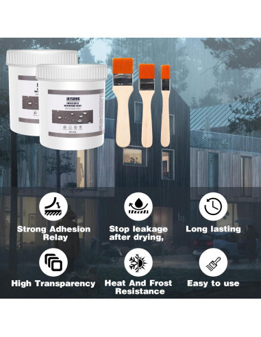 Agente Impermeable Invisible 600g Navona - Sellador Transparente