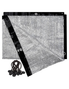 Tela de Sombra de Aluminio UNIUP 3.05m x 3.05m 70% Sombra