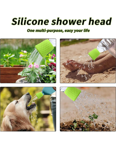 Duchas Portátiles para Exteriores Jokupey - 3 Colores, Silicona