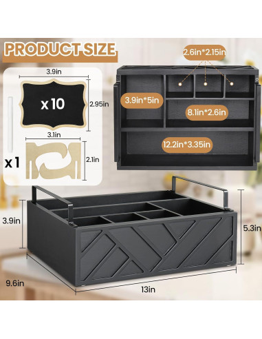 Dispensador de Platos de Papel Unistyle con 10 Carteles Pizarra