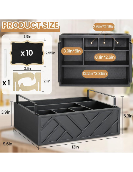 Dispensador de Platos de Papel Unistyle con 10 Carteles Pizarra