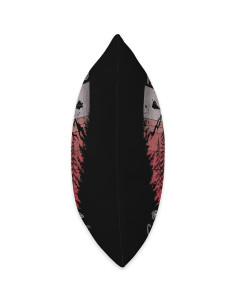 Cojín Cuadrado Bigfoot 45.72 cm Ropa de Senderista Sasquatch 2