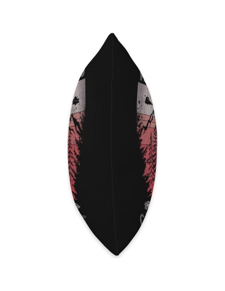 Cojín Cuadrado Bigfoot 45.72 cm Ropa de Senderista Sasquatch