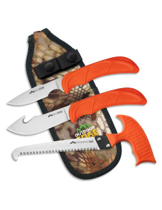 Juego de Cuchillos de Caza Outdoor Edge WildGuide 4 Piezas