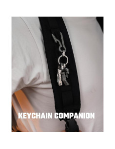 Cuchillo de bolsillo KeyUnity KK14 de titanio EDC 7.21 cm 2