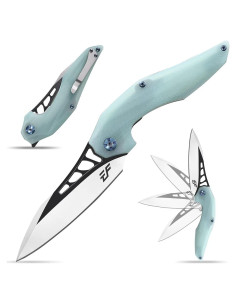 Cuchillo Plegable Eafengrow EF226 Hoja D2 Mango G10 22cm