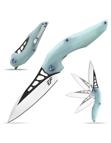 Cuchillo Plegable Eafengrow EF226 Hoja D2 Mango G10 22cm