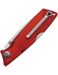 Cuchillo de bolsillo Ontario Knife Company Ice 8798RED EDC rojo 2