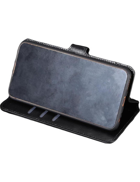 Funda Cartera Plegable Shitomua para Alcatel 1 - Negro Torre Funda Cartera Plegable Shitomua para Alcatel 1 - Negro Torre