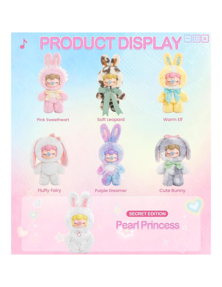 Muñeca de Peluche Rolife Nanci Conejo Brillante 19.8 cm