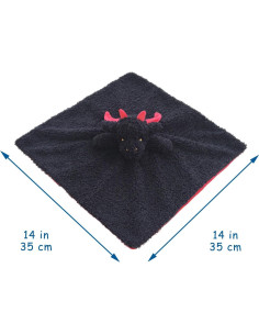 Manta de Seguridad Suave Dragón Negro Doindute 35.56 cm 2
