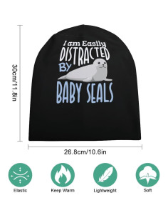 Gorro Beanie Unisex GYAUOLOP Invierno Calavera 32cm 2