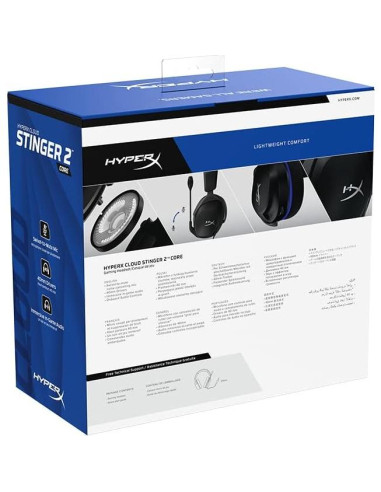 Auriculares Gaming HyperX Cloud Stinger 2 Core - PS, 40mm