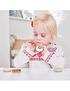 Conjunto de Donas de Madera Le Toy Van - Juguete Educativo 2