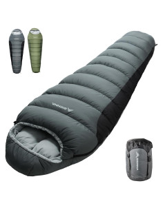 Saco de dormir tipo momia BISINNA SL093 para adultos 14F (-10C)