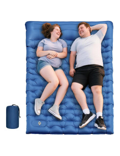 Colchón Inflable Doble Oramoose 15 cm con Almohada y Bomba