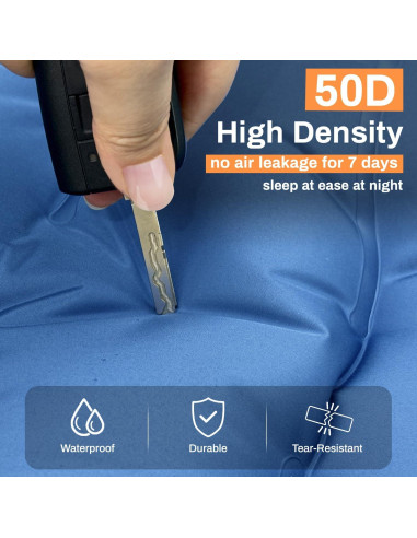 Colchón Inflable Doble Oramoose 15 cm con Almohada y Bomba