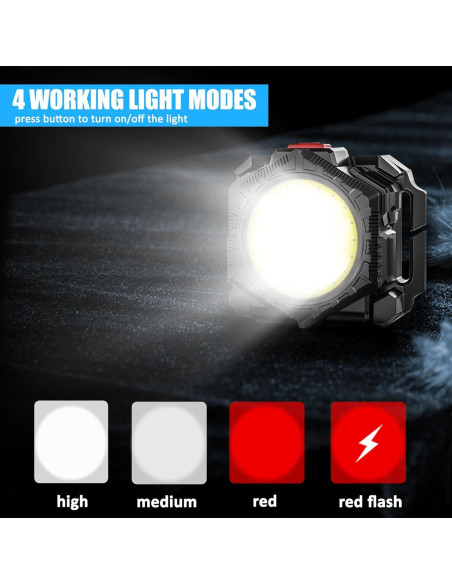 Luz de Cintura Minsk M4F-03, 500 Lúmenes LED COB Portátil