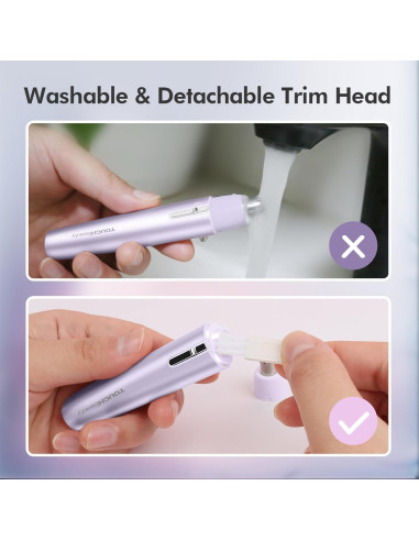 Recortador de Vello Nasal TOUCHBeauty para Mujeres Mini Indoloro
