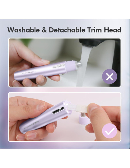 Recortador de Vello Nasal TOUCHBeauty para Mujeres Mini Indoloro Recortador de Vello Nasal TOUCHBeauty para Mujeres Mini Indoloro