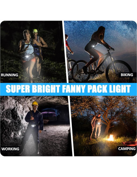 Luz de Cintura Minsk M4F-03, 500 Lúmenes LED COB Portátil