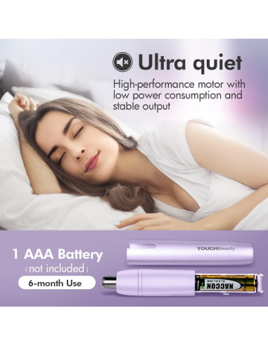 Recortador de Vello Nasal TOUCHBeauty para Mujeres Mini Indoloro