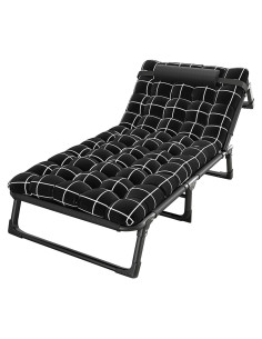 Cama de Camping Plegable Toilmua 190x75cm 200kg Ajustable