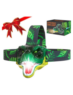 Linterna de Cabeza Dinosaurio Skywin para Niños 7.1x7.4 cm