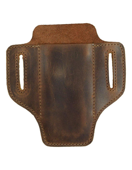 Funda de Cuchillo Táctica de Cuero Hide & Drink - Marrón Bourbon