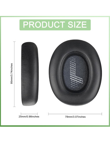 Almohadillas de Repuesto Hopopower para JBL Live 650/660 y E65