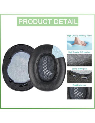 Almohadillas de Repuesto Hopopower para JBL Live 650/660 y E65