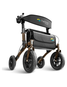 Andador Plegable Helavo H1141 Todo Terreno con Ruedas de 30.48 cm