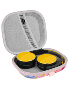 Funda Dura Geekria NOVA para Auriculares On-Ear - Mármol Rosa 2