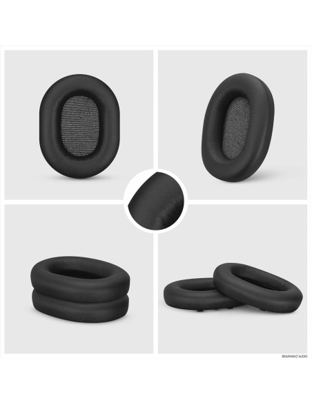 Almohadillas de Reemplazo Brainwavz para Sony WH-1000XM5 - Cuero Vegano