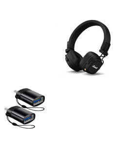 Cable BoxWave USB-C a A PortChanger 2-Pack para Auriculares Marshall