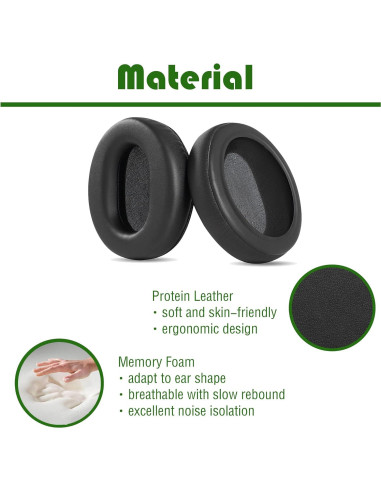 Almohadillas de Repuesto Gobelieve para Auriculares Pioneer DJ