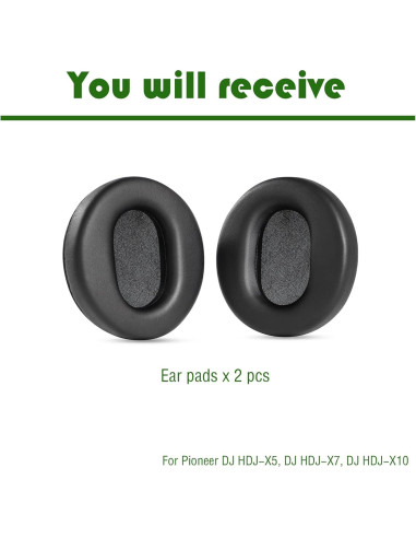 Almohadillas de Repuesto Gobelieve para Auriculares Pioneer DJ