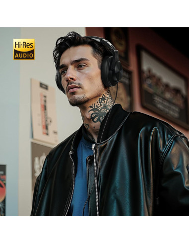 Auriculares OneOdio A71D con Cable para Estudio y DJ - Negro