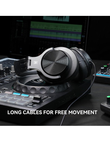 Auriculares OneOdio A71D con Cable para Estudio y DJ - Negro