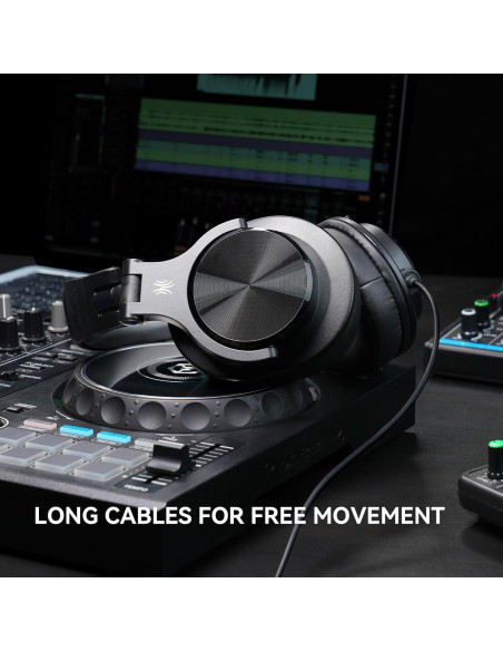 Auriculares OneOdio A71D con Cable para Estudio y DJ - Negro