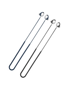 Correas de Silicona kwmobile para Samsung Galaxy Buds2 Pro - Negro/Azul