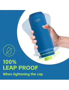 Botella de Agua Aislada Greylock 590 ml con Popote y Asa 2