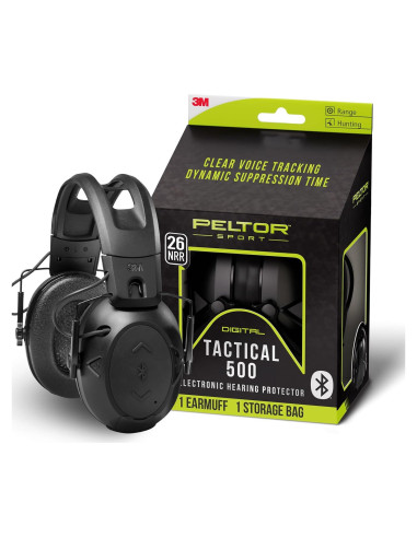 Auriculares de Protección Auditiva Bluetooth 3M Peltor Sport Tac 500