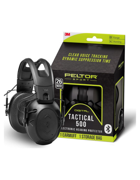Auriculares de Protección Auditiva Bluetooth 3M Peltor Sport Tac 500